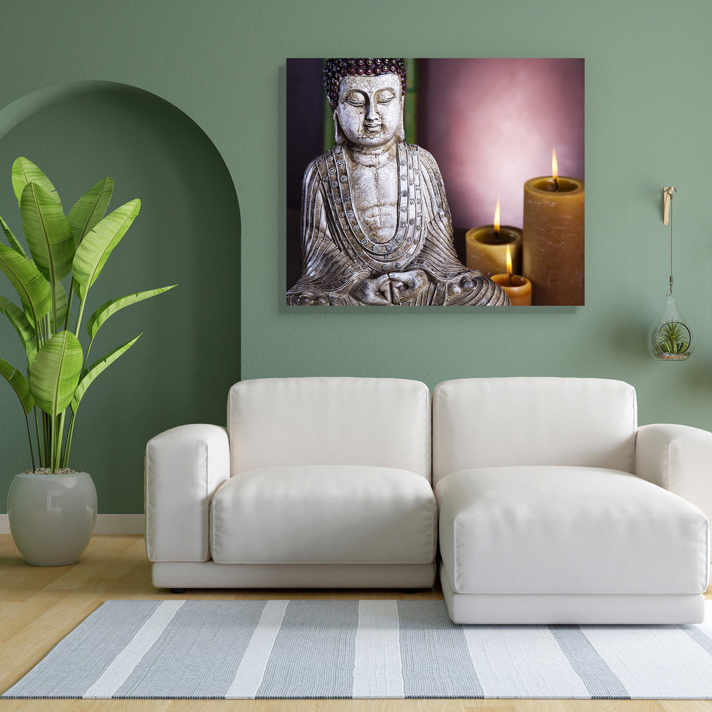 Buddha With Candle Canvas Painting Synthetic Frame-Paintings MDF Framing-AFF_FR-IC 5000848 IC 5000848, Ancient, Asian, Buddhism, Chinese, Culture, Decorative, Ethnic, God Buddha, Historical, Indian, Japanese, Medieval, Religion, Religious, Signs and Symbols, Spiritual, Symbols, Traditional, Tribal, Vintage, Wooden, World Culture, buddha, with, candle, canvas, painting, synthetic, frame, antique, asia, background, blur, budda, buddah, buddhist, calm, china, east, face, faith, gold, golden, india, japan, ligh