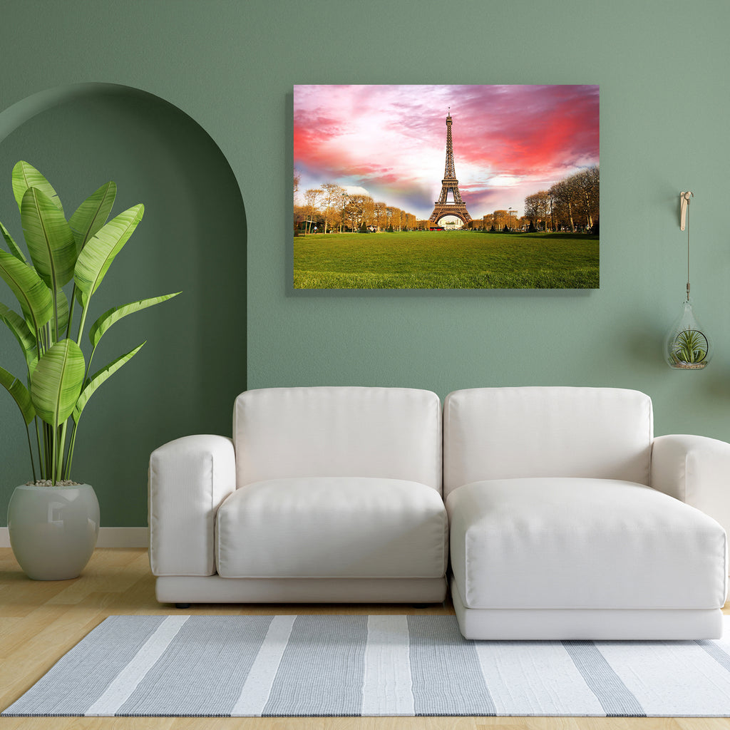 Spring in Eiffel Tower, Paris, France Canvas Painting Synthetic Frame-Paintings MDF Framing-AFF_FR-IC 5000855 IC 5000855, Architecture, Black, Black and White, Cities, City Views, French, God Ram, Hinduism, Landmarks, Landscapes, Panorama, People, Places, Scenic, Skylines, Sunrises, Sunsets, Urban, spring, in, eiffel, tower, paris, france, canvas, painting, synthetic, frame, architectural, beautiful, blaze, blossom, building, capital, city, cityscape, dawn, dusk, europe, european, evening, famous, fiery, ga