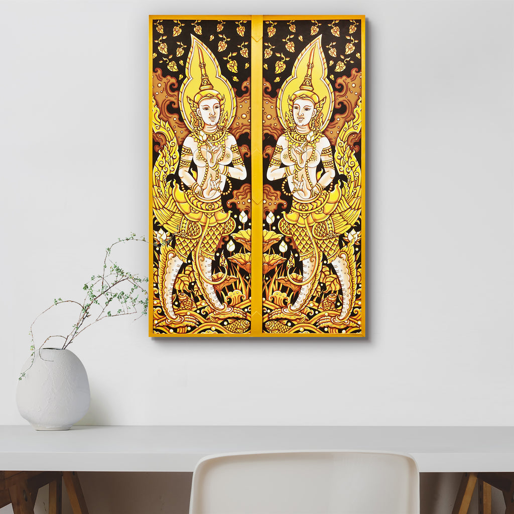 Thai Art Canvas Painting Synthetic Frame-Paintings MDF Framing-AFF_FR-IC 5000875 IC 5000875, Abstract Expressionism, Abstracts, Ancient, Art and Paintings, Asian, Birds, Botanical, Buddhism, Cities, City Views, Culture, Ethnic, Floral, Flowers, Historical, Medieval, Mermaid, Nature, Paintings, Patterns, Religion, Religious, Semi Abstract, Signs, Signs and Symbols, Spiritual, Symbols, Traditional, Tribal, Vintage, World Culture, thai, art, canvas, painting, synthetic, frame, abstract, antique, asia, backgrou