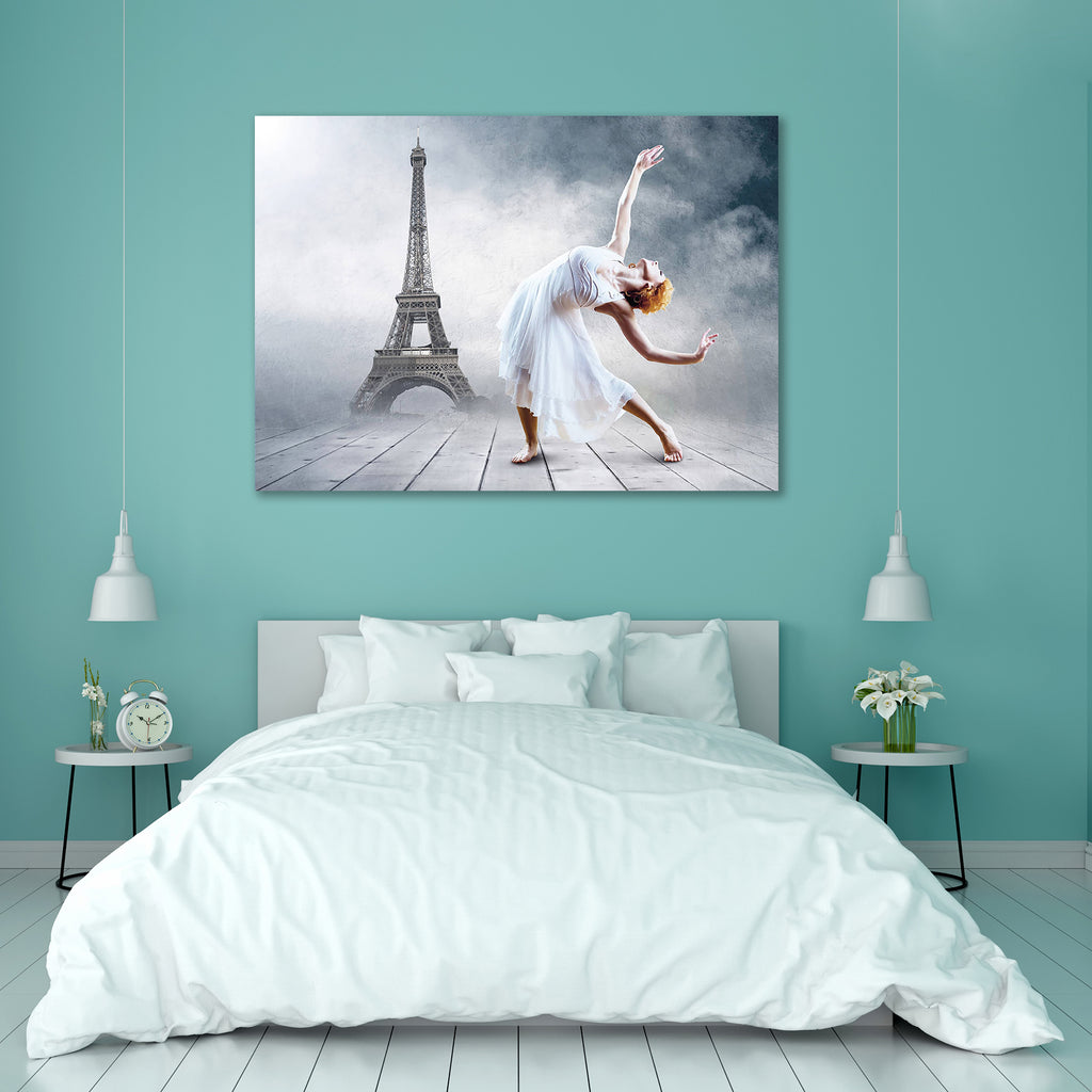 Woman Dancer in Front of The Eifel Tower D1 Canvas Painting Synthetic Frame-Paintings MDF Framing-AFF_FR-IC 5000926 IC 5000926, Automobiles, Black and White, Dance, Music and Dance, People, Transportation, Travel, Vehicles, White, woman, dancer, in, front, of, the, eifel, tower, d1, canvas, painting, synthetic, frame, paris, action, active, agility, artist, attractive, balance, ballerina, ballet, beautiful, behavior, cheerful, classical, dress, elegance, exercise, female, flexibility, fly, girl, grace, isol