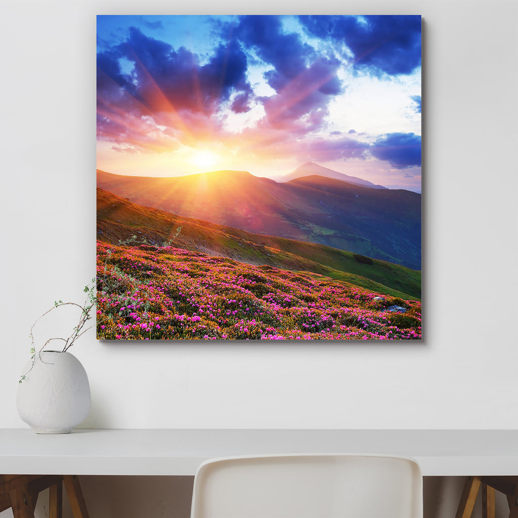 Spring Landscape D2 Canvas Painting Synthetic Frame-Paintings MDF Framing-AFF_FR-IC 5000927 IC 5000927, Automobiles, Botanical, Countries, Floral, Flowers, Landscapes, Marble and Stone, Mountains, Nature, Scenic, Seasons, Sunrises, Sunsets, Transportation, Travel, Vehicles, Wildlife, spring, landscape, d2, canvas, painting, synthetic, frame, background, beam, beautiful, climate, cloud, color, country, countryside, dawn, decline, dusk, ecology, environment, evening, flora, flower, grass, heaven, highlands, i