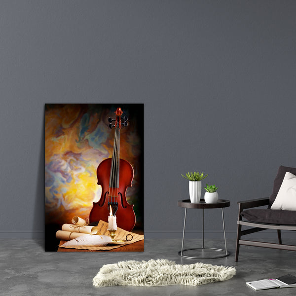 Antique Music Canvas Painting Synthetic Frame-Paintings MDF Framing-AFF_FR-IC 5000931 IC 5000931, Ancient, Art and Paintings, Culture, Ethnic, Historical, Love, Medieval, Music, Music and Dance, Music and Musical Instruments, Musical Instruments, Retro, Romance, Space, Traditional, Tribal, Vintage, Wooden, World Culture, antique, canvas, painting, for, bedroom, living, room, engineered, wood, frame, musical, instruments, violin, arts, background, brown, candles, candlestick, classical, copyspace, dark, desk