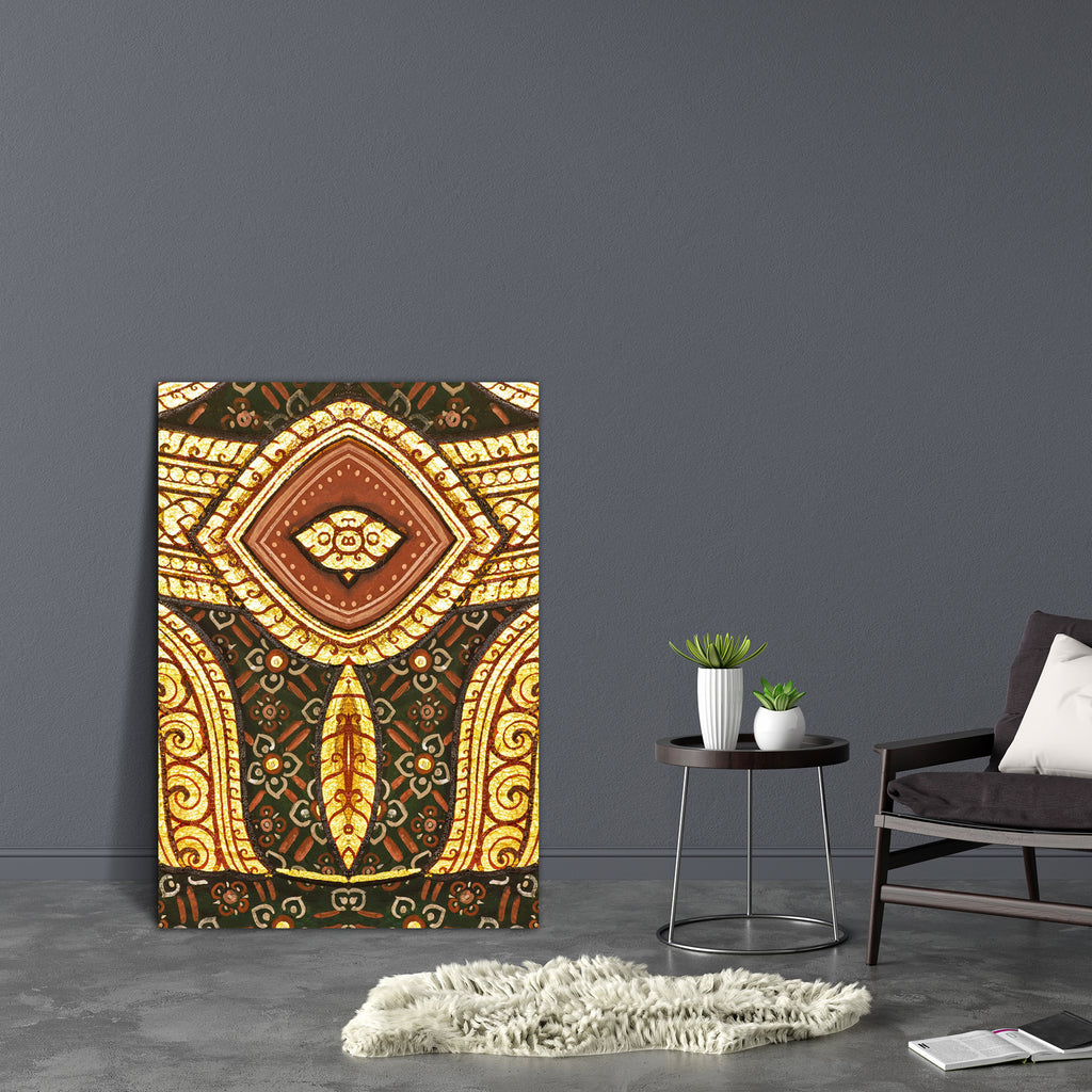 Traditional Thai Style Temple Thailand Canvas Painting Synthetic Frame-Paintings MDF Framing-AFF_FR-IC 5001067 IC 5001067, Abstract Expressionism, Abstracts, Ancient, Architecture, Art and Paintings, Asian, Black, Black and White, Buddhism, Culture, Decorative, Ethnic, God Buddha, Historical, Medieval, Paintings, Patterns, Religion, Religious, Semi Abstract, Signs, Signs and Symbols, Symbols, Traditional, Tribal, Vintage, World Culture, thai, style, temple, thailand, canvas, painting, synthetic, frame, abst