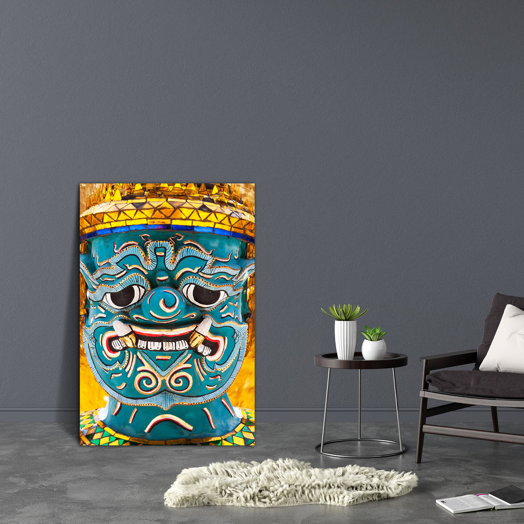 Emerald Buddha Wat Phra Kaew Bangkok Thailand Canvas Painting Synthetic Frame-Paintings MDF Framing-AFF_FR-IC 5001113 IC 5001113, Ancient, Architecture, Art and Paintings, Asian, Automobiles, Buddhism, Culture, Ethnic, God Buddha, Historical, Medieval, Religion, Religious, Spiritual, Traditional, Transportation, Travel, Tribal, Vehicles, Vintage, World Culture, emerald, buddha, wat, phra, kaew, bangkok, thailand, canvas, painting, synthetic, frame, antique, art, asia, background, buddhist, building, color, 