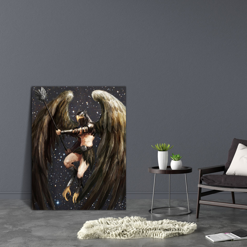 Half Eagle Half Man D1 Canvas Painting Synthetic Frame-Paintings MDF Framing-AFF_FR-IC 5001126 IC 5001126, Art and Paintings, Eygptian, Fantasy, Illustrations, Paintings, half, eagle, man, d1, canvas, painting, synthetic, frame, armor, egypt, flying, illustration, knight, men, mythology, ra, wallpaper, wings, artzfolio, wall decor for living room, wall frames for living room, frames for living room, wall art, canvas painting, wall frame, scenery, panting, paintings for living room, framed wall art, wall pai