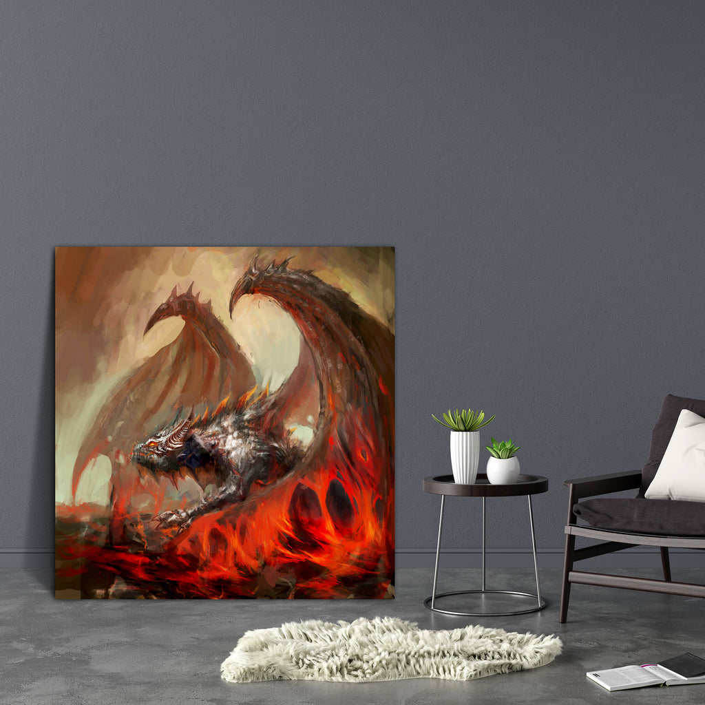Rising Dragon Canvas Painting Synthetic Frame-Paintings MDF Framing-AFF_FR-IC 5001127 IC 5001127, Ancient, Animals, Art and Paintings, Astrology, Historical, Horoscope, Illustrations, Medieval, Paintings, Signs and Symbols, Sun Signs, Symbols, Vintage, Zodiac, rising, dragon, canvas, painting, synthetic, frame, hell, satan, anger, angry, animal, apocalyptic, art, bad, beast, bonfire, burning, burnt, claw, cooking, decoration, demon, demonic, diabolic, doom, energy, evil, flaming, flying, heat, horns, hot, i