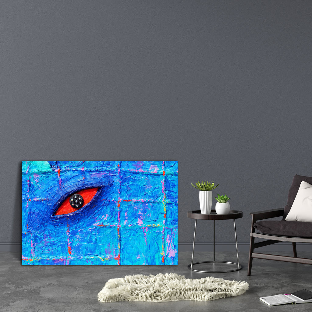 Red Eye D2 Canvas Painting Synthetic Frame-Paintings MDF Framing-AFF_FR-IC 5001158 IC 5001158, Abstract Expressionism, Abstracts, Art and Paintings, Paintings, Patterns, Semi Abstract, Signs, Signs and Symbols, red, eye, d2, canvas, painting, synthetic, frame, abstract, acrylic, art, artwork, background, beautyful, blue, colour, colourful, composition, contrasts, creative, design, different, effect, element, elephant, expression, image, line, mixed, media, original, pattern, power, proboscis, semi, snout, s