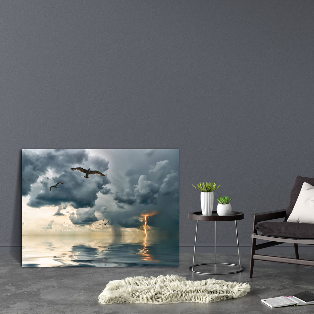 Seagulls Over Ocean Canvas Painting Synthetic Frame-Paintings MDF Framing-AFF_FR-IC 5001162 IC 5001162, Birds, Black and White, Landscapes, Nature, Scenic, Splatter, White, seagulls, over, ocean, canvas, painting, synthetic, frame, background, bay, beautiful, beauty, bird, blue, bright, cloud, color, colorful, dusk, evening, gold, golden, horizon, landscape, light, lightning, lonely, meditation, outdoor, rain, reflection, relax, scene, sea, seagull, silhouette, sky, splash, storm, sun, sunlight, thunderstor