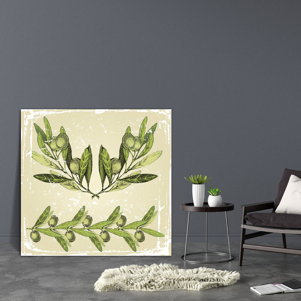 Olive Branches Ornament Canvas Painting Synthetic Frame-Paintings MDF Framing-AFF_FR-IC 5001174 IC 5001174, Art and Paintings, Botanical, Cuisine, Drawing, Floral, Flowers, Food, Food and Beverage, Food and Drink, Fruit and Vegetable, Fruits, Illustrations, Nature, Paintings, Patterns, Retro, Scenic, Signs, Signs and Symbols, Symbols, Vegetables, olive, branches, ornament, canvas, painting, synthetic, frame, branch, art, backgrounds, cooking, creativity, crop, decoration, design, eating, foliage, foods, fre