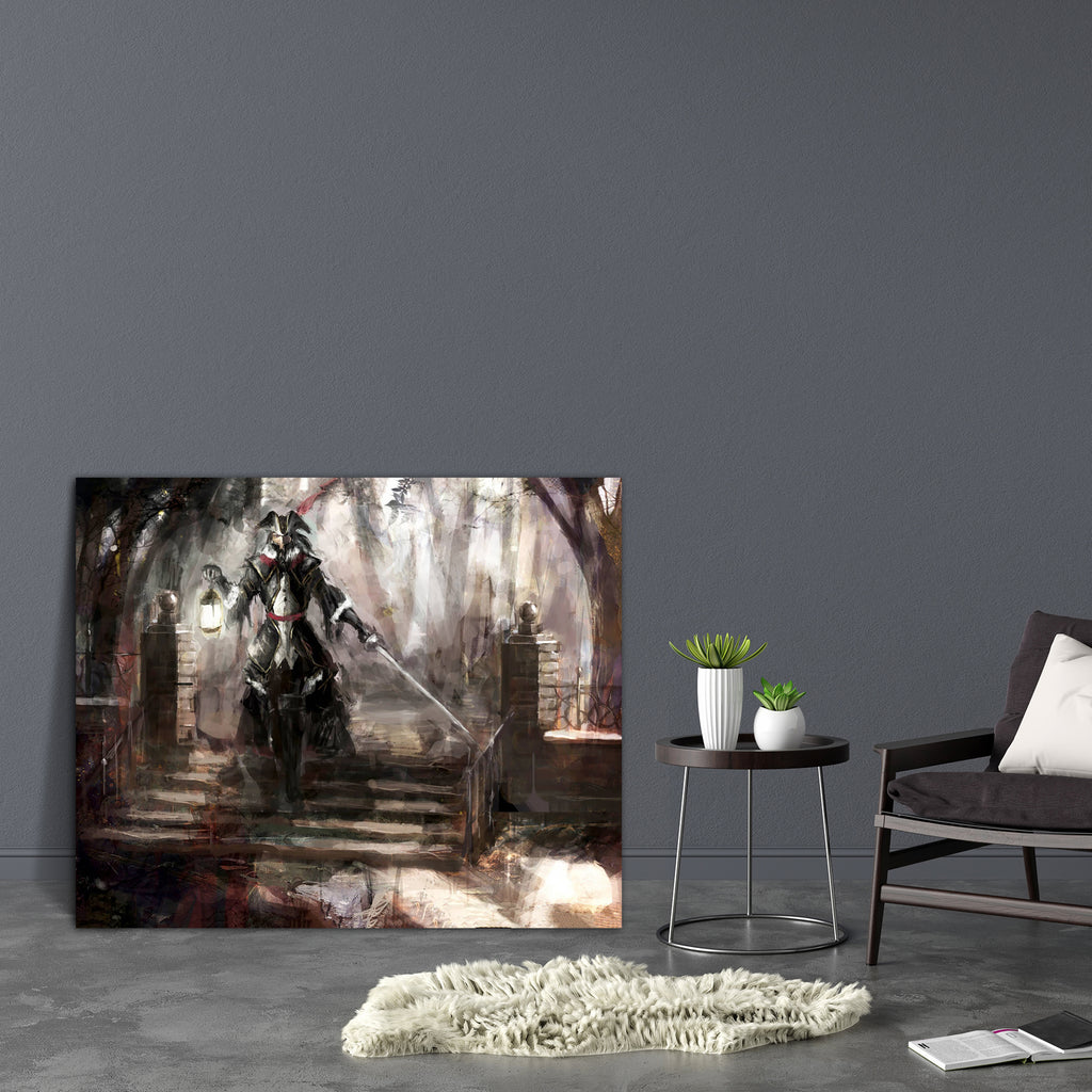 Pirate General Walking Through Forest Canvas Painting Synthetic Frame-Paintings MDF Framing-AFF_FR-IC 5001185 IC 5001185, Fantasy, Illustrations, Wooden, pirate, general, walking, through, forest, canvas, painting, synthetic, frame, musketeer, pirates, warrior, attack, battle, cloth, equipment, fighter, force, illustration, knight, lead, leader, light, poster, shadows, soldier, sword, wallpaper, war, woods, artzfolio, wall decor for living room, wall frames for living room, frames for living room, wall art,