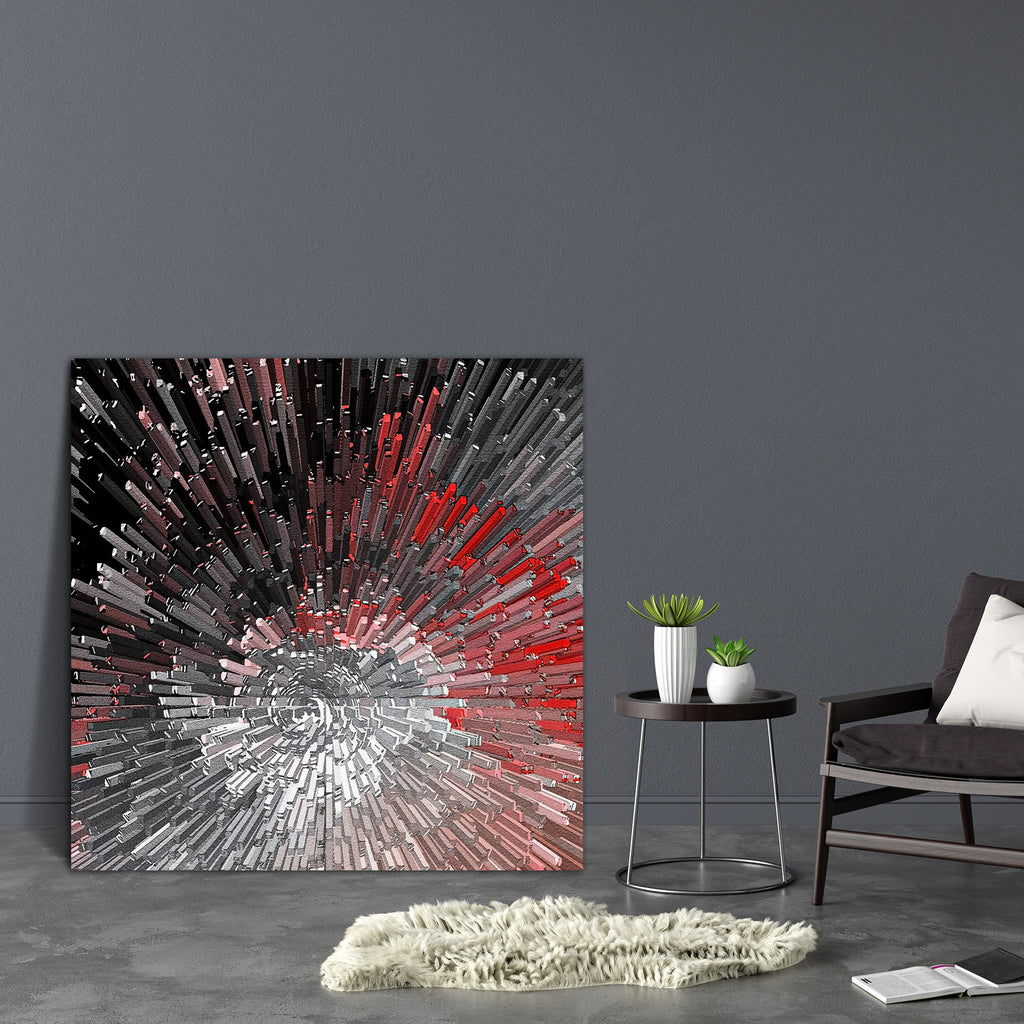 Abstract Artwork D41 Canvas Painting Synthetic Frame - Paintings MDF Framing - ArtzFolio.com