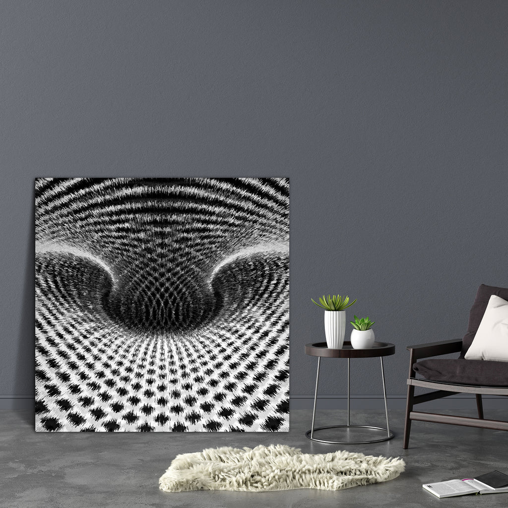 Abstract Artwork D43 Canvas Painting Synthetic Frame - Paintings MDF Framing - ArtzFolio.com