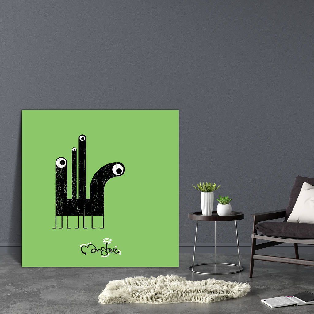 Monster D5 Canvas Painting Synthetic Frame-Paintings MDF Framing-AFF_FR-IC 5001228 IC 5001228, Animals, Animated Cartoons, Black, Black and White, Calligraphy, Caricature, Cartoons, Comedy, Fantasy, Humor, Humour, Icons, Illustrations, Nature, Pets, Scenic, Signs, Signs and Symbols, Sports, Symbols, Text, White, monster, d5, canvas, painting, synthetic, frame, animal, background, bizarre, cartoon, characters, cheerful, claw, colorful, cute, demon, design, devil, elements, flying, fun, game, ghost, grunge, h