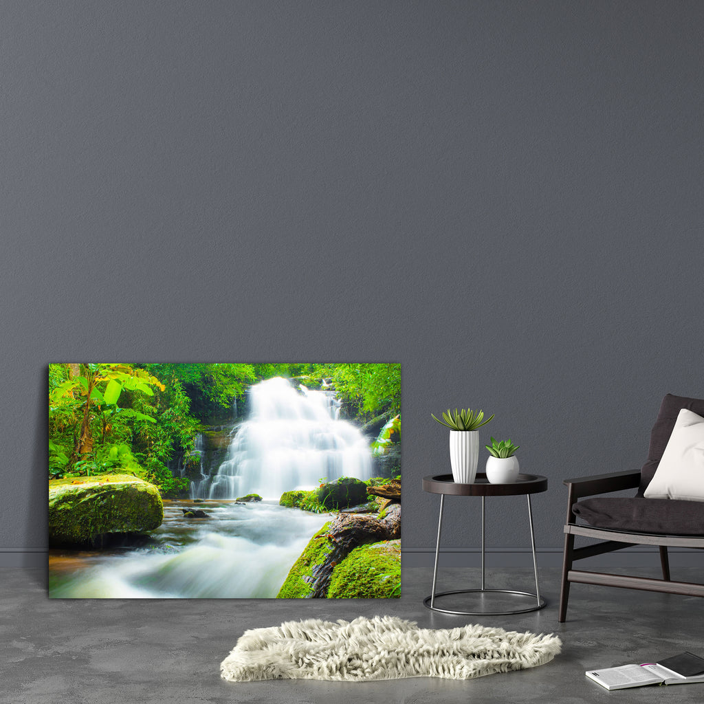 Mundaeng Waterfall Thailand Canvas Painting Synthetic Frame-Paintings MDF Framing-AFF_FR-IC 5001240 IC 5001240, Automobiles, Landscapes, Marble and Stone, Mountains, Nature, Scenic, Transportation, Travel, Tropical, Vehicles, Wooden, mundaeng, waterfall, thailand, canvas, painting, synthetic, frame, waterfalls, forest, background, beautiful, beauty, brook, clean, down, environment, fall, fish, flow, flowing, fresh, green, jungle, kanchanaburi, landscape, leaf, motion, mountain, national, natural, outdoor, p