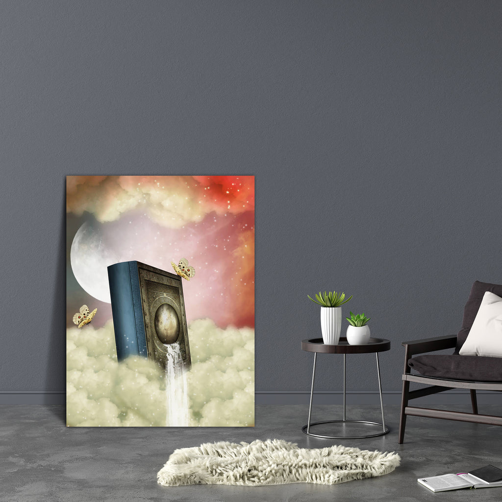 Storybook With Waterfall Canvas Painting Synthetic Frame-Paintings MDF Framing-AFF_FR-IC 5001256 IC 5001256, Art and Paintings, Books, Digital, Digital Art, Fantasy, Graphic, Landscapes, Nature, Scenic, storybook, with, waterfall, canvas, painting, synthetic, frame, fairy, tales, amazing, angel, angels, art, backdrops, background, beautiful, book, butterfly, clock, dreamy, fairytale, fantastic, landscape, magic, manipulation, mist, misty, nebula, outdoor, peaceful, princess, scenario, scene, scrapbook, sky,