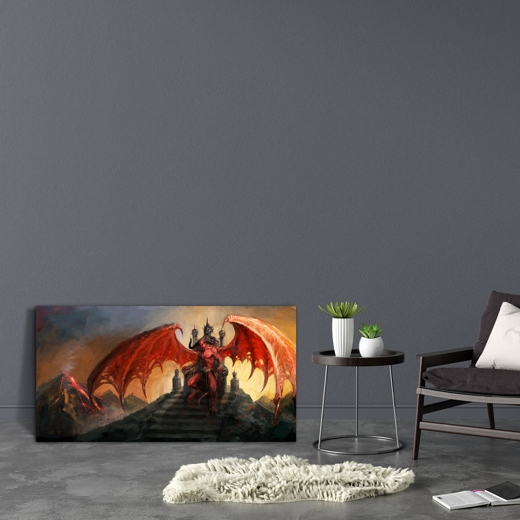 Devil's Throne Canvas Painting Synthetic Frame-Paintings MDF Framing-AFF_FR-IC 5001291 IC 5001291, Art and Paintings, Paintings, Religion, Religious, devil's, throne, canvas, painting, synthetic, frame, devil, hell, satan, lucifer, demons, demon, afterlife, anger, angry, art, bad, body, burnt, cooking, demonic, desire, diabolic, ember, energy, evil, fiery, heat, horns, hot, imaginary, inferno, myth, mythology, poster, rage, red, spirit, stare, underworld, volcano, wrath, artzfolio, wall decor for living roo