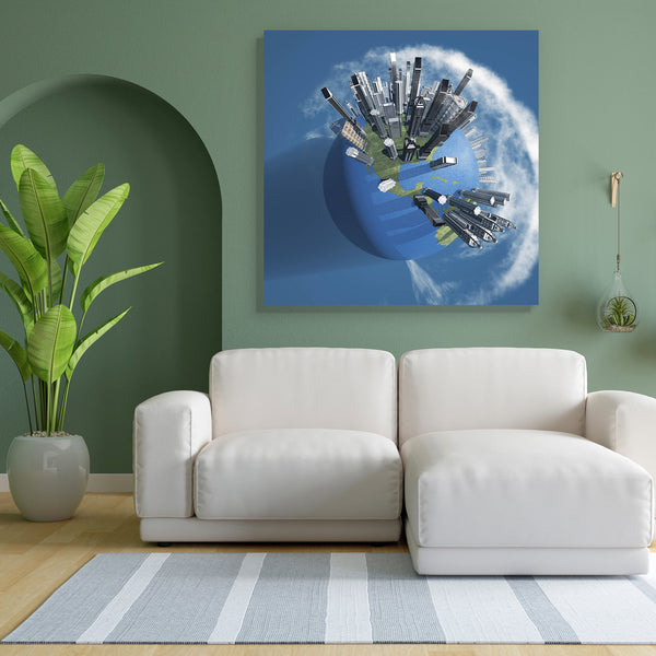 City Earth With Clouds D1 Canvas Painting Synthetic Frame-Paintings MDF Framing-AFF_FR-IC 5001355 IC 5001355, African, American, Asian, Astronomy, Cities, City Views, Cosmology, Countries, Fantasy, German, Maps, Mexican, Miniature Art, Science Fiction, Space, Urban, city, earth, with, clouds, d1, canvas, painting, for, bedroom, living, room, engineered, wood, frame, geography, africa, america, asia, blue, building, canada, cloud, concept, continent, country, environment, europe, fiction, germany, global, gl