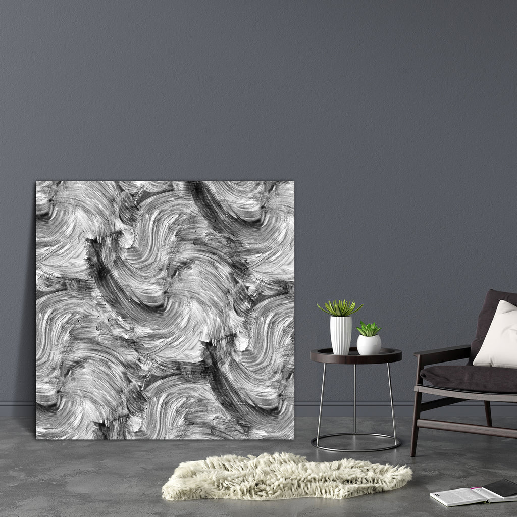 Abstract Artwork D53 Canvas Painting Synthetic Frame - Paintings MDF Framing - ArtzFolio.com