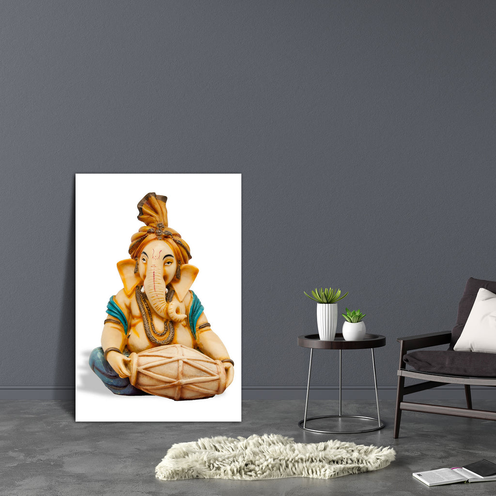 Lord Ganesh D1 Canvas Painting Synthetic Frame-Paintings MDF Framing-AFF_FR-IC 5001435 IC 5001435, Art and Paintings, Asian, Culture, Ethnic, God Ganesh, Hinduism, Indian, Religion, Religious, Traditional, Tribal, World Culture, lord, ganesh, d1, canvas, painting, synthetic, frame, ganesha, hindu, god, art, asia, decoration, deity, elephant, figure, ganapati, head, idol, image, india, isolated, lotus, luck, painted, peace, prosperity, sculpture, statue, vertical, worship, artzfolio, wall decor for living ro