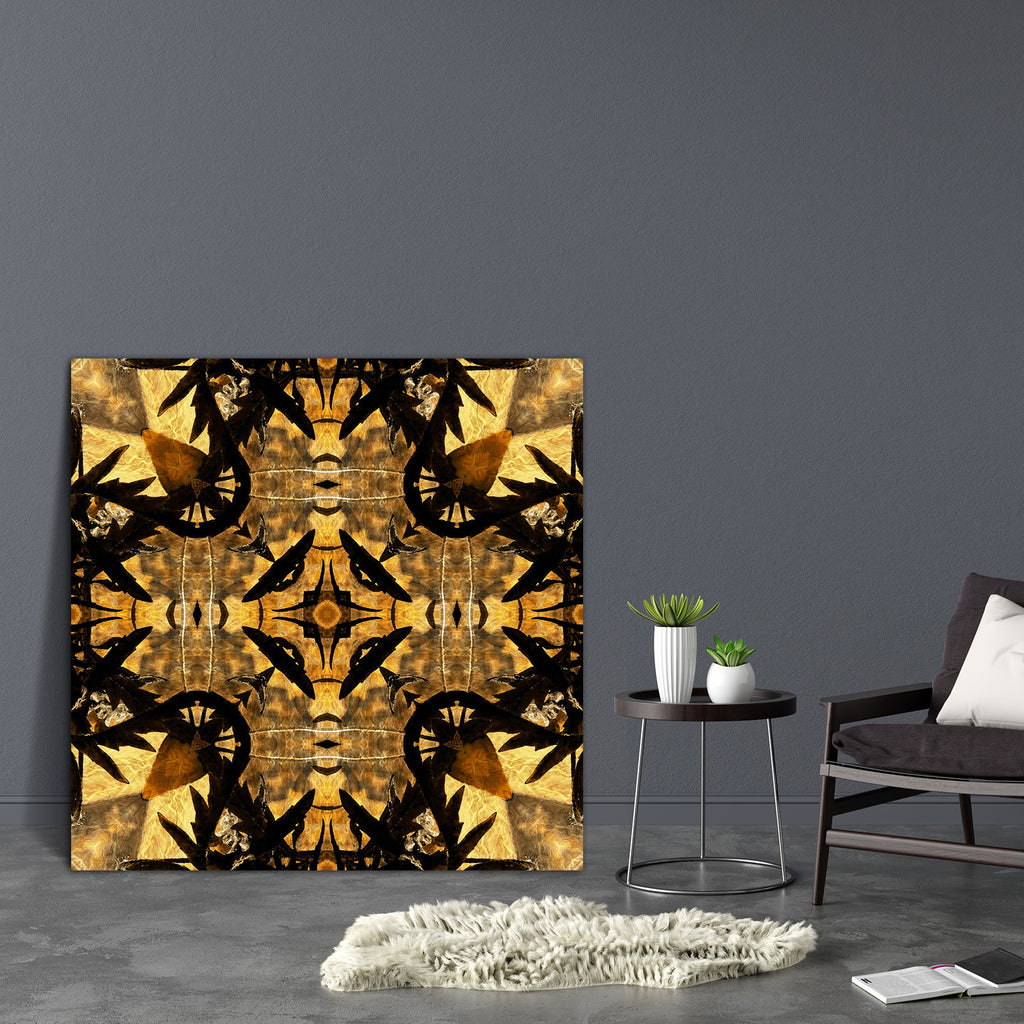 Abstract Artwork D55 Canvas Painting Synthetic Frame - Paintings MDF Framing - ArtzFolio.com