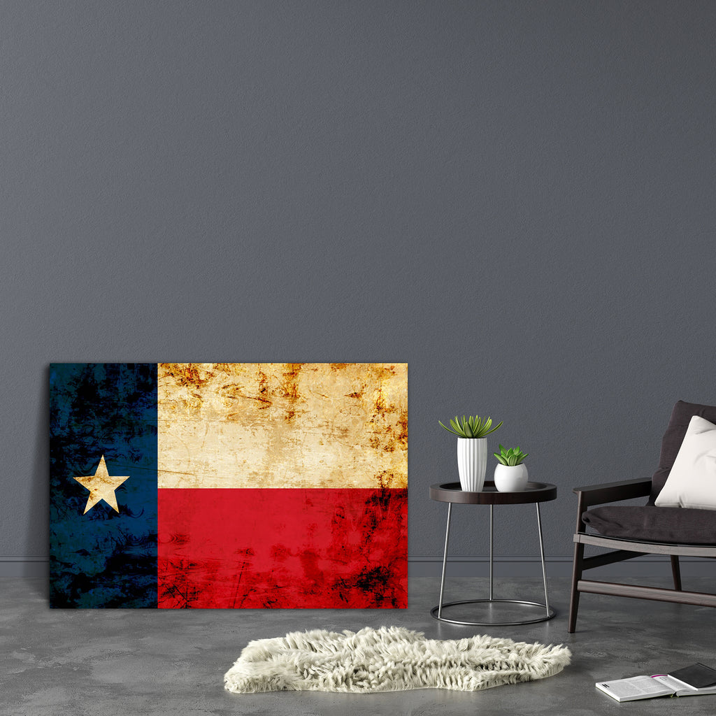 Vintage Texan Flag Canvas Painting Synthetic Frame-Paintings MDF Framing-AFF_FR-IC 5001491 IC 5001491, Ancient, Countries, Festivals, Festivals and Occasions, Festive, Flags, Historical, Medieval, Retro, Signs, Signs and Symbols, Vintage, texan, flag, canvas, painting, synthetic, frame, texas, antique, backdrop, background, brown, country, damage, damaged, design, dirt, dirty, election, festival, flowing, government, grunge, grungy, moving, nation, national, old, paper, patriot, patriotic, scratch, scratche