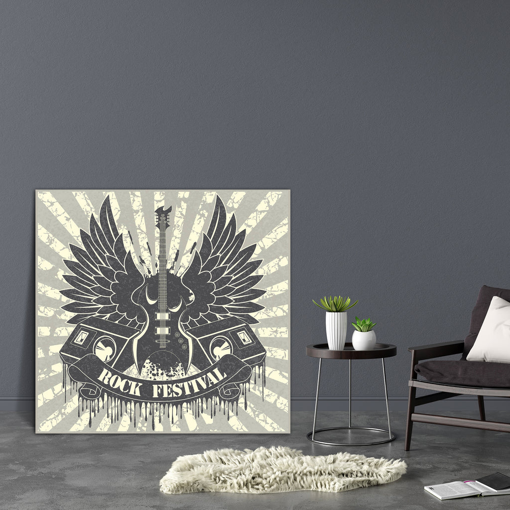 Music Guitar Of Wings & Tapes Canvas Painting Synthetic Frame-Paintings MDF Framing-AFF_FR-IC 5001561 IC 5001561, Art and Paintings, Black, Black and White, Calligraphy, Drawing, Festivals, Festivals and Occasions, Festive, Illustrations, Music, Music and Dance, Music and Musical Instruments, Musical Instruments, Pop Art, Signs and Symbols, Symbols, Text, guitar, of, wings, tapes, canvas, painting, synthetic, frame, rock, band, and, roll, acoustic, art, background, columns, concert, electric, festival, grou