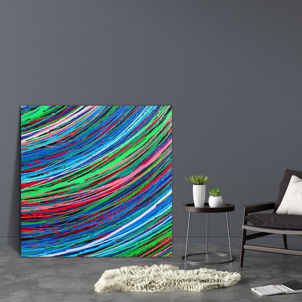 Stripe Paint Colors D3 Canvas Painting Synthetic Frame-Paintings MDF Framing-AFF_FR-IC 5001580 IC 5001580, Abstract Expressionism, Abstracts, Ancient, Art and Paintings, Decorative, Digital, Digital Art, Drawing, Graphic, Historical, Illustrations, Medieval, Modern Art, Paintings, Patterns, Semi Abstract, Signs, Signs and Symbols, Stripes, Vintage, stripe, paint, colors, d3, canvas, painting, synthetic, frame, abstract, acrylic, art, artist, artistic, artwork, backdrop, background, blue, border, brush, colo
