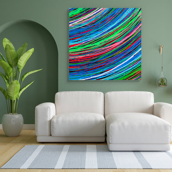Abstract Stripe Paint D1 Canvas Painting Synthetic Frame-Paintings MDF Framing-AFF_FR-IC 5001581 IC 5001581, Abstract Expressionism, Abstracts, Art and Paintings, Digital, Digital Art, Drawing, Education, Graphic, Illustrations, Modern Art, Patterns, Schools, Semi Abstract, Signs, Signs and Symbols, Stripes, Universities, Watercolour, abstract, stripe, paint, d1, canvas, painting, for, bedroom, living, room, engineered, wood, frame, acrylic, art, artistic, backdrop, background, blue, bright, brush, colorful