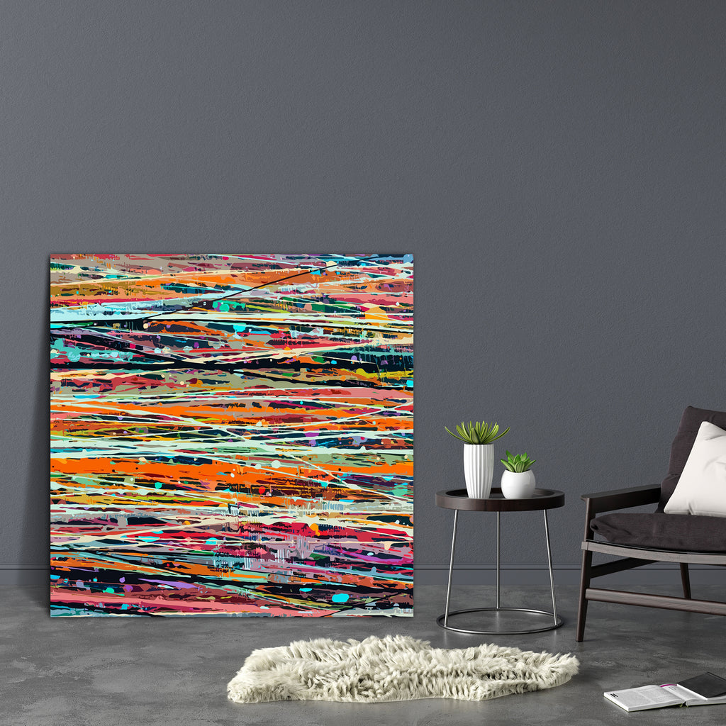 Abstract Stripe Paint D2 Canvas Painting Synthetic Frame-Paintings MDF Framing-AFF_FR-IC 5001582 IC 5001582, Abstract Expressionism, Abstracts, Art and Paintings, Digital, Digital Art, Drawing, Education, Graphic, Illustrations, Modern Art, Patterns, Schools, Semi Abstract, Signs, Signs and Symbols, Stripes, Universities, Watercolour, abstract, stripe, paint, d2, canvas, painting, synthetic, frame, acrylic, art, artistic, backdrop, background, blue, bright, brush, colorful, colors, creative, creativity, dec