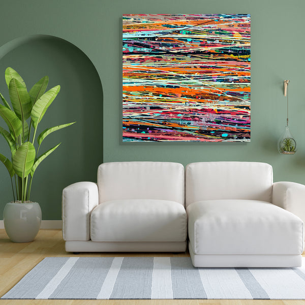 Abstract Stripe Paint D2 Canvas Painting Synthetic Frame-Paintings MDF Framing-AFF_FR-IC 5001582 IC 5001582, Abstract Expressionism, Abstracts, Art and Paintings, Digital, Digital Art, Drawing, Education, Graphic, Illustrations, Modern Art, Patterns, Schools, Semi Abstract, Signs, Signs and Symbols, Stripes, Universities, Watercolour, abstract, stripe, paint, d2, canvas, painting, for, bedroom, living, room, engineered, wood, frame, acrylic, art, artistic, backdrop, background, blue, bright, brush, colorful