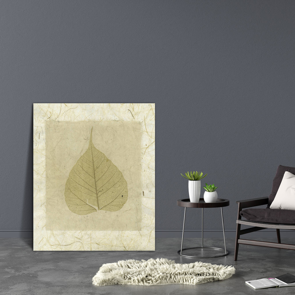 Bodhi Leaf Collage Canvas Painting Synthetic Frame-Paintings MDF Framing-AFF_FR-IC 5001589 IC 5001589, Art and Paintings, Asian, Buddhism, Cities, City Views, Collages, Minimalism, Nature, Scenic, Spiritual, bodhi, leaf, collage, canvas, painting, synthetic, frame, art, biology, brown, change, curve, enlightenment, fall, fallen, natural, organic, paper, rice, shape, simple, simplicity, skeleton, soul, transformation, veins, winter, zen, artzfolio, wall decor for living room, wall frames for living room, fra