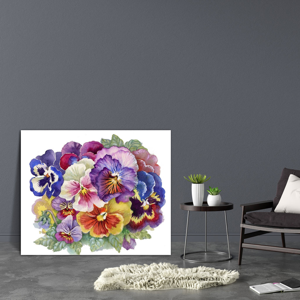 Viola Tricolor Canvas Painting Synthetic Frame-Paintings MDF Framing-AFF_FR-IC 5001605 IC 5001605, Ancient, Art and Paintings, Black and White, Botanical, Digital, Digital Art, Drawing, Floral, Flowers, Graphic, Historical, Illustrations, Medieval, Mother Mary, Nature, Paintings, Patterns, Seasons, Signs, Signs and Symbols, Sketches, Symbols, Vintage, Watercolour, White, viola, tricolor, canvas, painting, synthetic, frame, flower, clip, art, watercolor, sketch, pansy, painted, blossom, blue, botany, bouquet