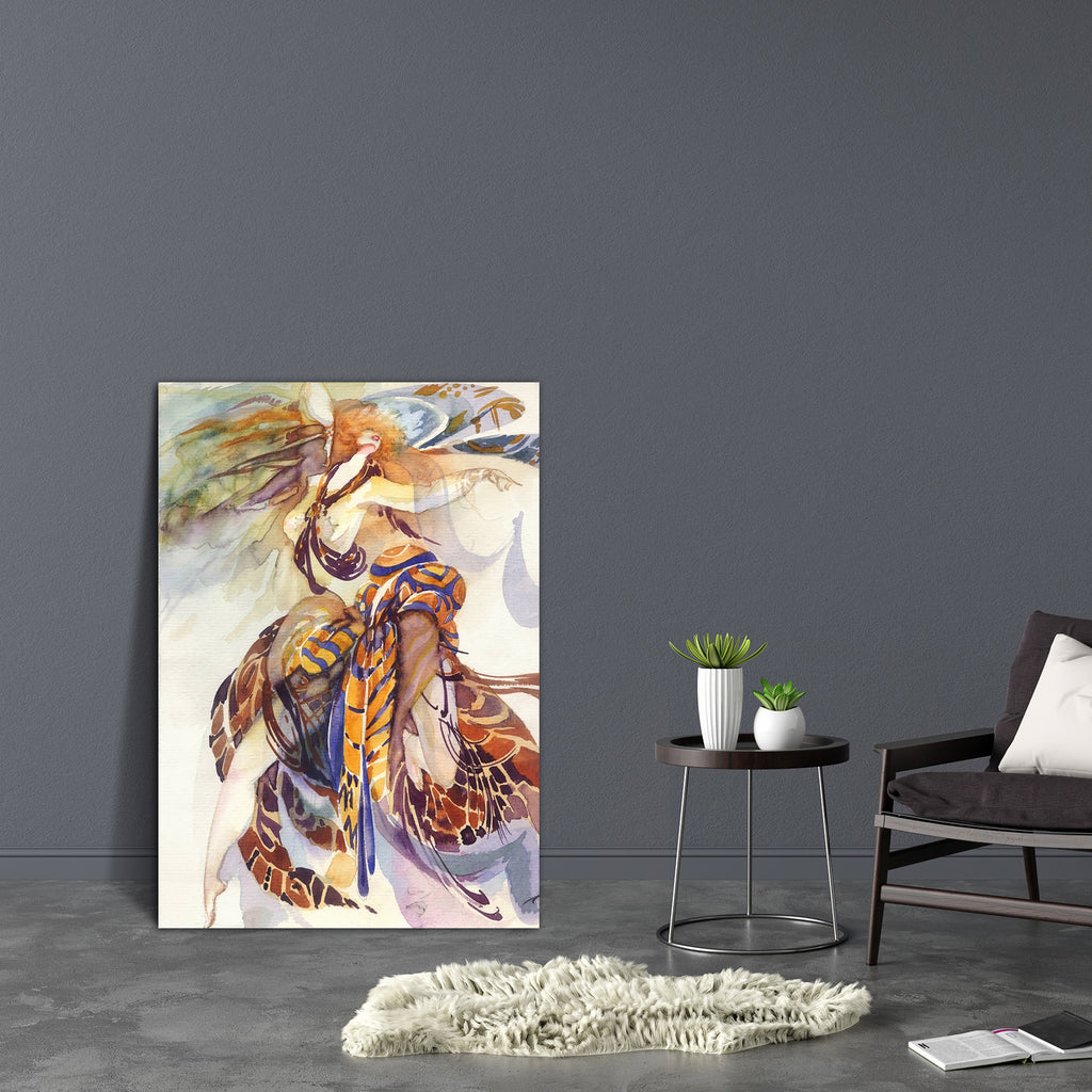 Allegory Of Paradise Bird Canvas Painting Synthetic Frame-Paintings MDF Framing-AFF_FR-IC 5001606 IC 5001606, Abstract Expressionism, Abstracts, Ancient, Art and Paintings, Birds, Digital, Digital Art, Drawing, Fashion, Figurative, Graphic, Historical, Illustrations, Medieval, Paintings, Patterns, Retro, Semi Abstract, Signs, Signs and Symbols, Sketches, Symbols, Vintage, Watercolour, Wedding, allegory, of, paradise, bird, canvas, painting, synthetic, frame, abstract, butterfly, watercolor, art, background,