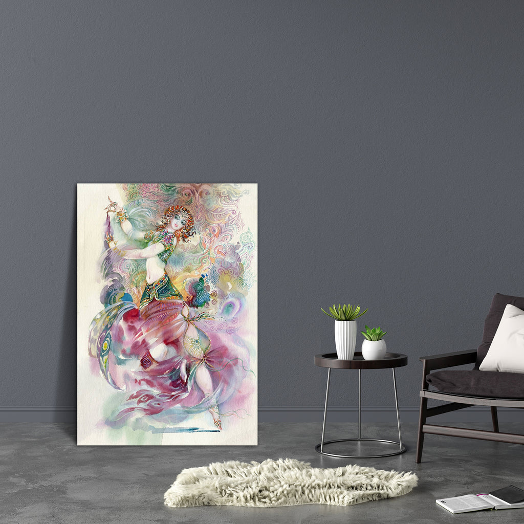 Oriental Dance Young Girl Canvas Painting Synthetic Frame-Paintings MDF Framing-AFF_FR-IC 5001607 IC 5001607, Allah, Ancient, Arabic, Art and Paintings, Culture, Dance, Digital, Digital Art, Drawing, Ethnic, Fashion, Graphic, Historical, Illustrations, Islam, Medieval, Music and Dance, Paintings, Parents, Retro, Signs, Signs and Symbols, Sketches, Traditional, Tribal, Vintage, Watercolour, World Culture, oriental, young, girl, canvas, painting, synthetic, frame, fabric, watercolor, art, beautiful, beauty, b