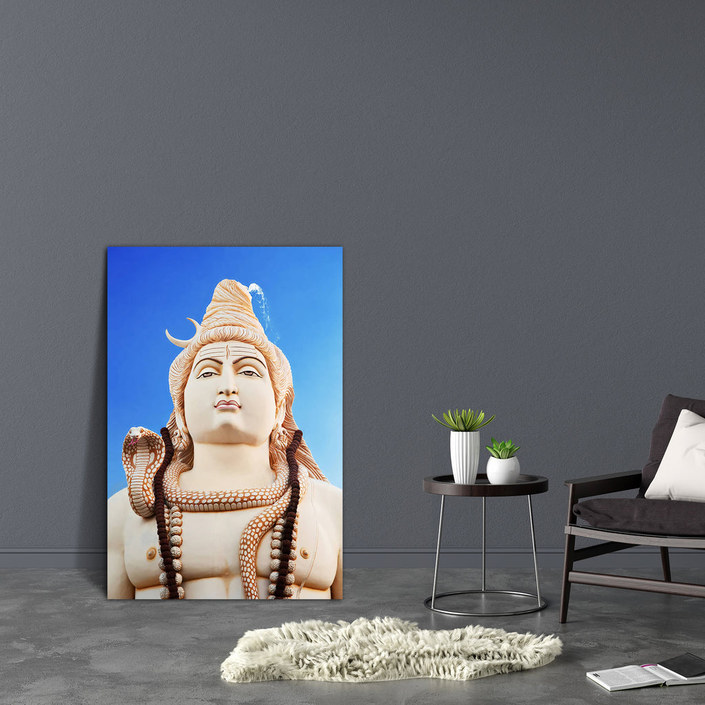 Lord Shiva in Bangalore, India D1 Canvas Painting Synthetic Frame-Paintings MDF Framing-AFF_FR-IC 5001619 IC 5001619, Asian, Automobiles, Culture, Ethnic, God Shiv, Hinduism, Indian, Marble and Stone, Religion, Religious, Spiritual, Traditional, Transportation, Travel, Tribal, Vehicles, World Culture, lord, shiva, in, bangalore, india, d1, canvas, painting, synthetic, frame, asia, beads, belief, big, blessing, carved, closeup, cobra, deity, devotion, faith, gesture, gesturing, god, hindu, holy, idol, karnat