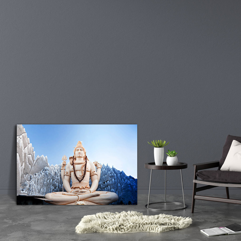 Lord Shiva in Bangalore, India D2 Canvas Painting Synthetic Frame-Paintings MDF Framing-AFF_FR-IC 5001620 IC 5001620, Asian, Automobiles, Culture, Ethnic, God Shiv, Hinduism, Indian, Marble and Stone, Religion, Religious, Spiritual, Traditional, Transportation, Travel, Tribal, Vehicles, World Culture, lord, shiva, in, bangalore, india, d2, canvas, painting, synthetic, frame, asia, beads, belief, big, blessing, carved, closeup, cobra, deity, devotion, faith, gesture, gesturing, god, hindu, holy, idol, karnat