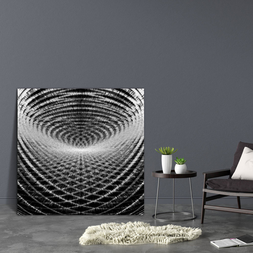 Abstract Artwork D63 Canvas Painting Synthetic Frame - Paintings MDF Framing - ArtzFolio.com