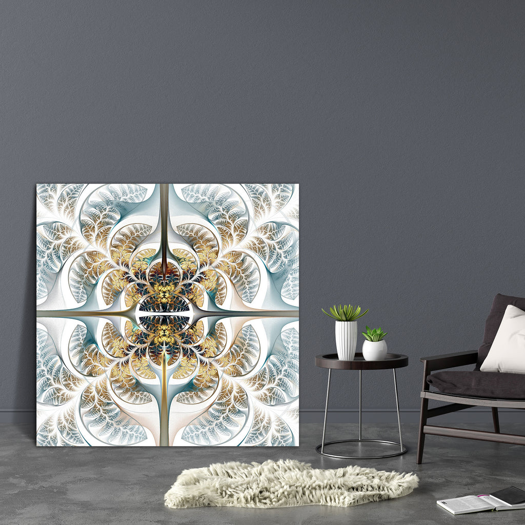 Beautiful Leaves Canvas Painting Synthetic Frame-Paintings MDF Framing-AFF_FR-IC 5001630 IC 5001630, Abstract Expressionism, Abstracts, Black and White, Circle, Decorative, Digital, Digital Art, Fantasy, Graphic, Illustrations, Patterns, Semi Abstract, Signs, Signs and Symbols, White, beautiful, leaves, canvas, painting, synthetic, frame, abstract, artwork, background, blue, bright, color, composition, computer, concept, creative, curve, decoration, design, dynamic, effect, fabulous, fantastic, fractal, fra