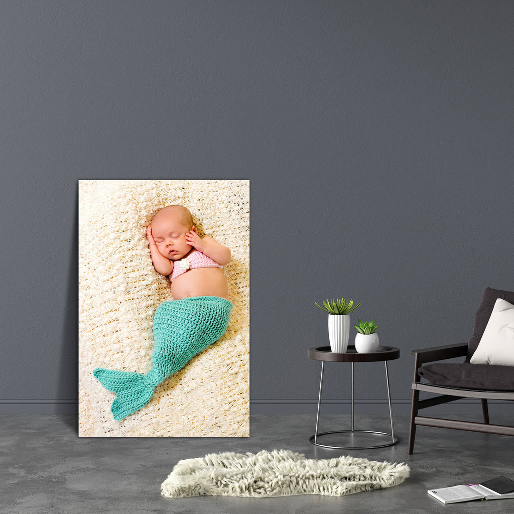 Newborn Baby Girl D1 Canvas Painting Synthetic Frame-Paintings MDF Framing-AFF_FR-IC 5001636 IC 5001636, Asian, Baby, Children, Individuals, Kids, Mermaid, Portraits, newborn, girl, d1, canvas, painting, synthetic, frame, sleeping, adorable, caucasian, color, image, costume, crochet, crocheted, cute, eyes, closed, female, human, infant, innocence, innocent, lying, down, new, one, person, portrait, relax, relaxing, turquoise, artzfolio, wall decor for living room, wall frames for living room, frames for livi