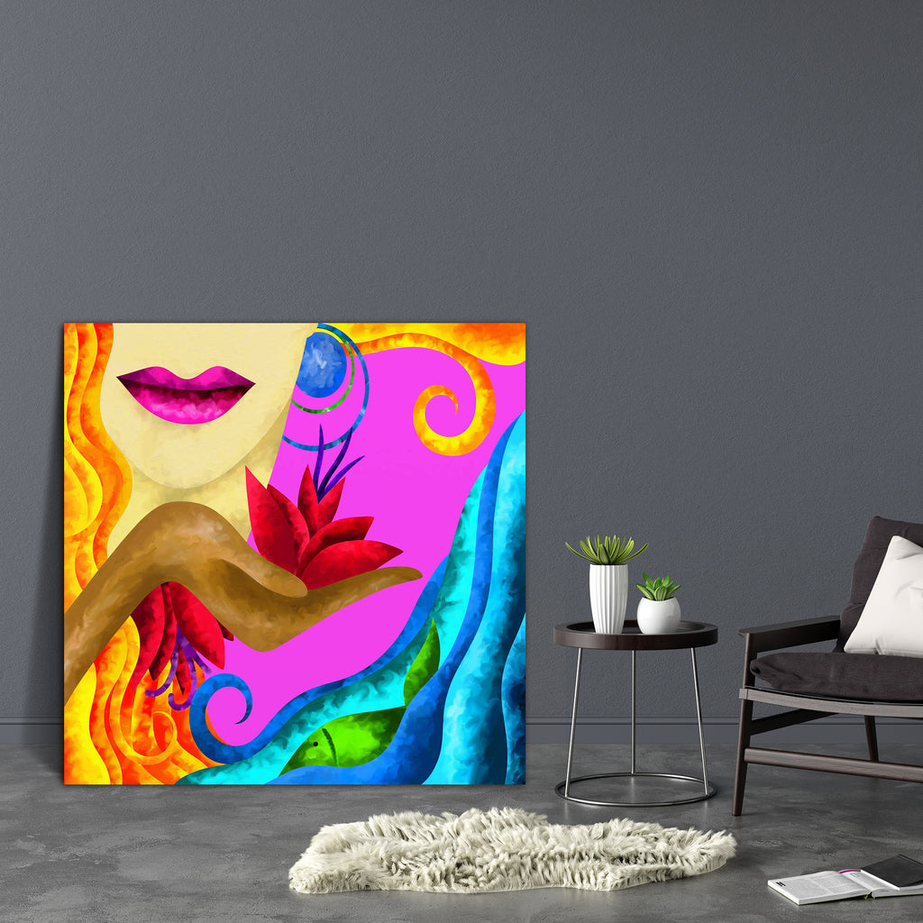 Blond Woman Portrait Canvas Painting Synthetic Frame-Paintings MDF Framing-AFF_FR-IC 5001642 IC 5001642, Abstract Expressionism, Abstracts, Semi Abstract, blond, woman, portrait, canvas, painting, synthetic, frame, abstract, background, face, artzfolio, wall decor for living room, wall frames for living room, frames for living room, wall art, canvas painting, wall frame, scenery, panting, paintings for living room, framed wall art, wall painting, scenery painting, framed wall painting, scenery for wall with