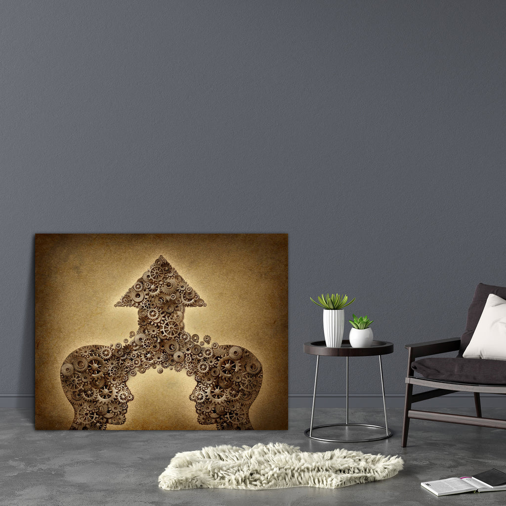Business Cooperation & Teamwork Growth Success Canvas Painting Synthetic Frame-Paintings MDF Framing-AFF_FR-IC 5001663 IC 5001663, Arrows, Business, Futurism, Inspirational, Motivation, Motivational, Signs and Symbols, Symbols, cooperation, teamwork, growth, success, canvas, painting, synthetic, frame, together, partnership, unity, working, arrow, aspirations, team, cogs, coming, concepts, connection, financial, future, gears, going, up, group, growing, grunge, human, head, inspiration, leadership, meeting,