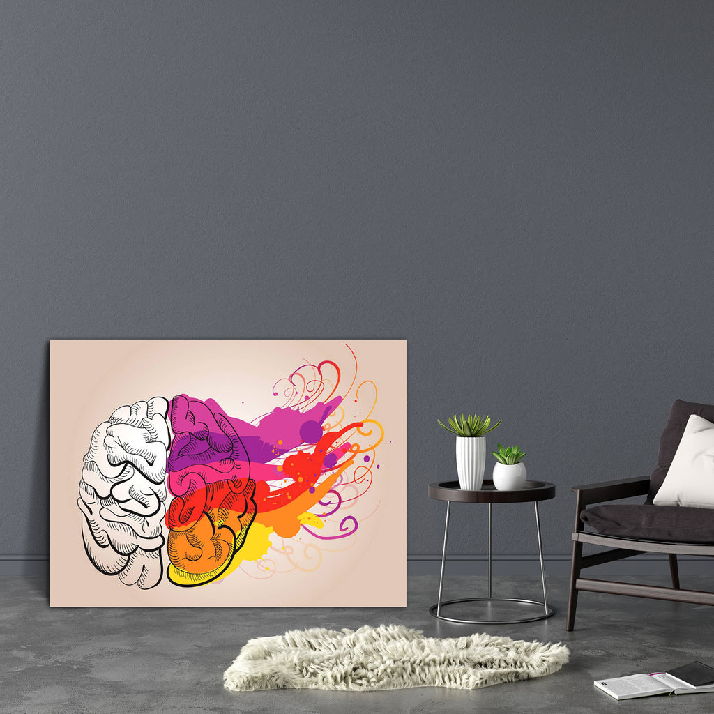 Conceptual Art D1 Canvas Painting Synthetic Frame-Paintings MDF Framing-AFF_FR-IC 5001669 IC 5001669, Abstract Expressionism, Abstracts, Art and Paintings, Digital, Digital Art, Drawing, Education, Graphic, Hand Drawn, Health, Illustrations, Memories, Schools, Science Fiction, Semi Abstract, Sketches, Universities, conceptual, art, d1, canvas, painting, synthetic, frame, brain, creativity, psychology, creative, thinking, genius, mental, mind, brains, memory, human, abstract, anatomical, anatomy, background,