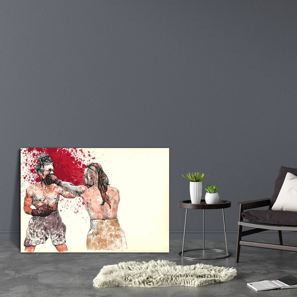 Boxing Men D5 Canvas Painting Synthetic Frame-Paintings MDF Framing-AFF_FR-IC 5001679 IC 5001679, Ancient, Art and Paintings, Drawing, Entertainment, Historical, Illustrations, Love, Medieval, Romance, Sketches, Sports, Vintage, boxing, men, d5, canvas, painting, synthetic, frame, arena, art, artistic, artwork, attack, authentic, beat, blood, blow, box, glove, boys, champion, combat, competition, craft, defense, draw, fight, fighter, fine, fitness, fun, hard, hit, hurt, illustration, knock, match, mittens, 