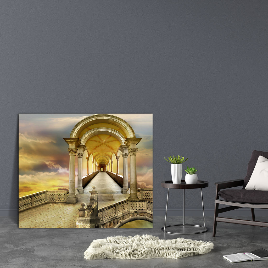 Inspiration From Italian Heavens Canvas Painting Synthetic Frame-Paintings MDF Framing-AFF_FR-IC 5001698 IC 5001698, Collages, Fantasy, Inspirational, Italian, Motivation, Motivational, Nature, Realism, Scenic, Science Fiction, Surrealism, inspiration, from, heavens, canvas, painting, synthetic, frame, illusion, alien, bewitching, bizarre, clouds, collage, color, colour, column, craft, enchanted, enchanting, fabulous, faerie, fairy, fairytales, fancy, fantastic, fiction, flight, free, imagination, legend, l