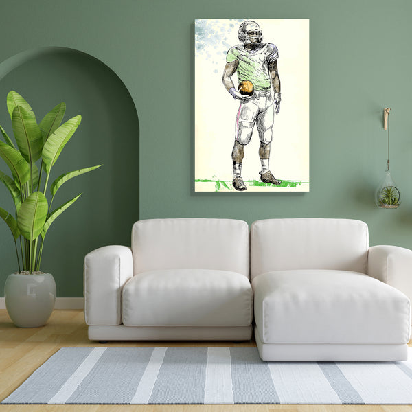 American Footbal Player D1 Canvas Painting Synthetic Frame-Paintings MDF Framing-AFF_FR-IC 5001701 IC 5001701, American, Art and Paintings, Drawing, Illustrations, People, Sketches, Sports, Metallic, footbal, player, d1, canvas, painting, for, bedroom, living, room, engineered, wood, frame, football, action, art, artistic, artwork, athlete, athletics, ball, body, boy, champion, championship, classical, competition, conversion, craft, defense, draw, effort, field, goal, fitness, game, gridiron, hero, human, 