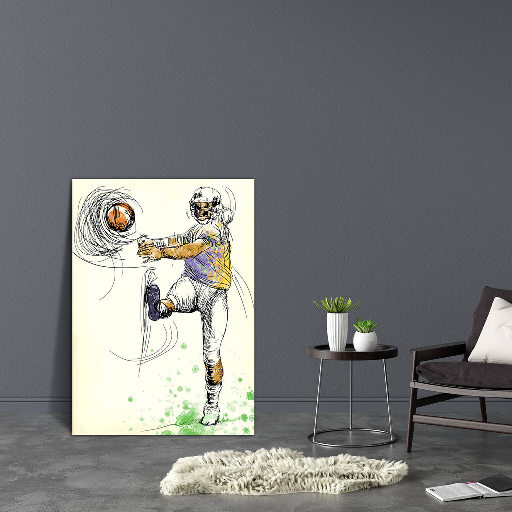 American Footbal Player D2 Canvas Painting Synthetic Frame-Paintings MDF Framing-AFF_FR-IC 5001703 IC 5001703, American, Art and Paintings, Drawing, Illustrations, People, Sketches, Sports, Metallic, footbal, player, d2, canvas, painting, synthetic, frame, action, football, art, artistic, artwork, athlete, athletics, ball, body, boy, champion, championship, classical, competition, conversion, craft, defense, draw, effort, field, goal, fitness, game, gridiron, hero, human, illustration, kickoff, leadership, 
