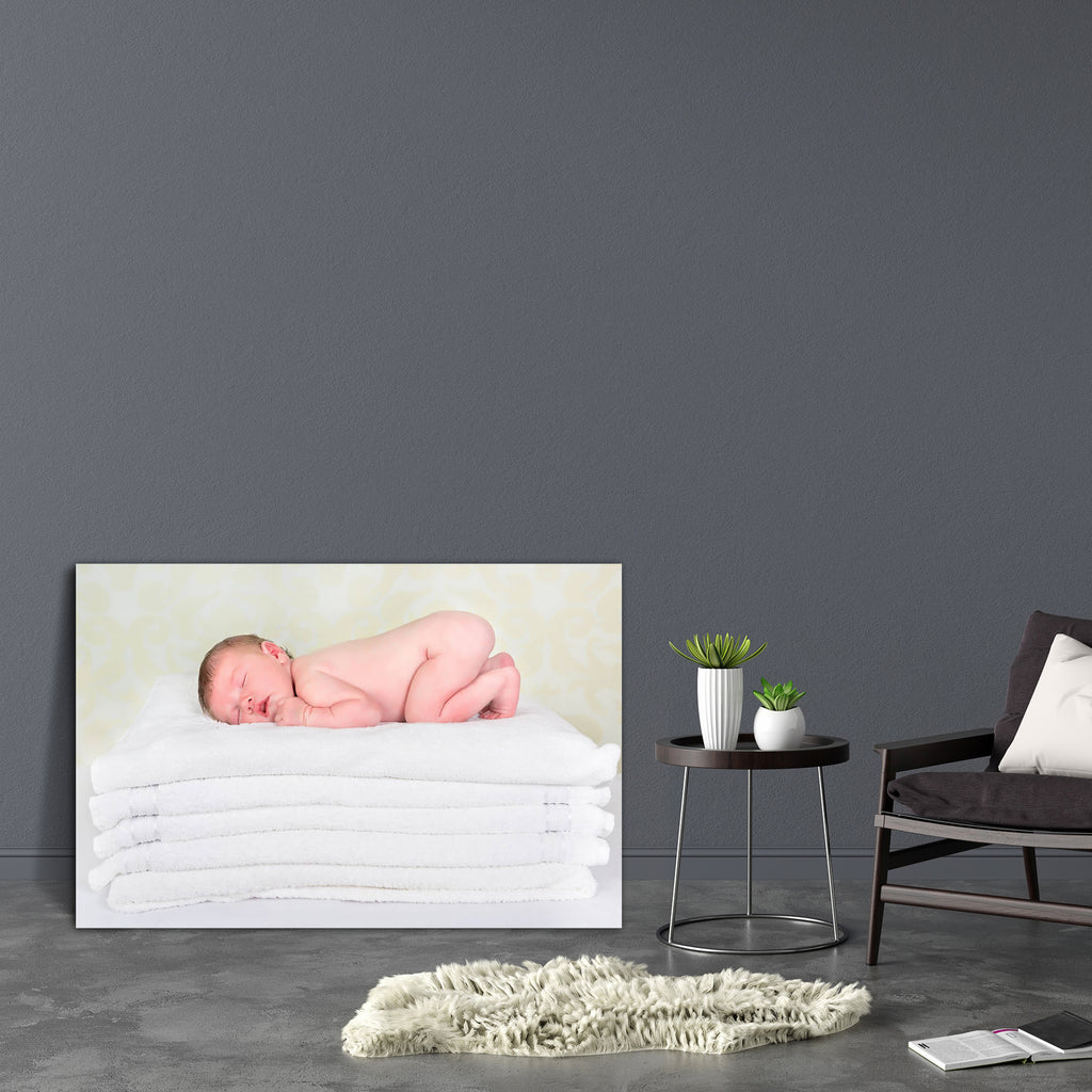 Little Newborn Baby Sleeping Canvas Painting Synthetic Frame-Paintings MDF Framing-AFF_FR-IC 5001706 IC 5001706, Asian, Baby, Black and White, Children, Individuals, Kids, People, Portraits, White, little, newborn, sleeping, canvas, painting, synthetic, frame, adorable, asleep, beautiful, beauty, born, boy, caucasian, child, closeup, cute, girl, infant, life, lying, nap, new, person, portrait, resting, sleep, small, stack, sweet, towels, artzfolio, wall decor for living room, wall frames for living room, fr