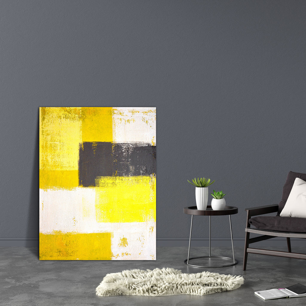 Abstract Art D17 Canvas Painting Synthetic Frame - Paintings MDF Framing - ArtzFolio.com