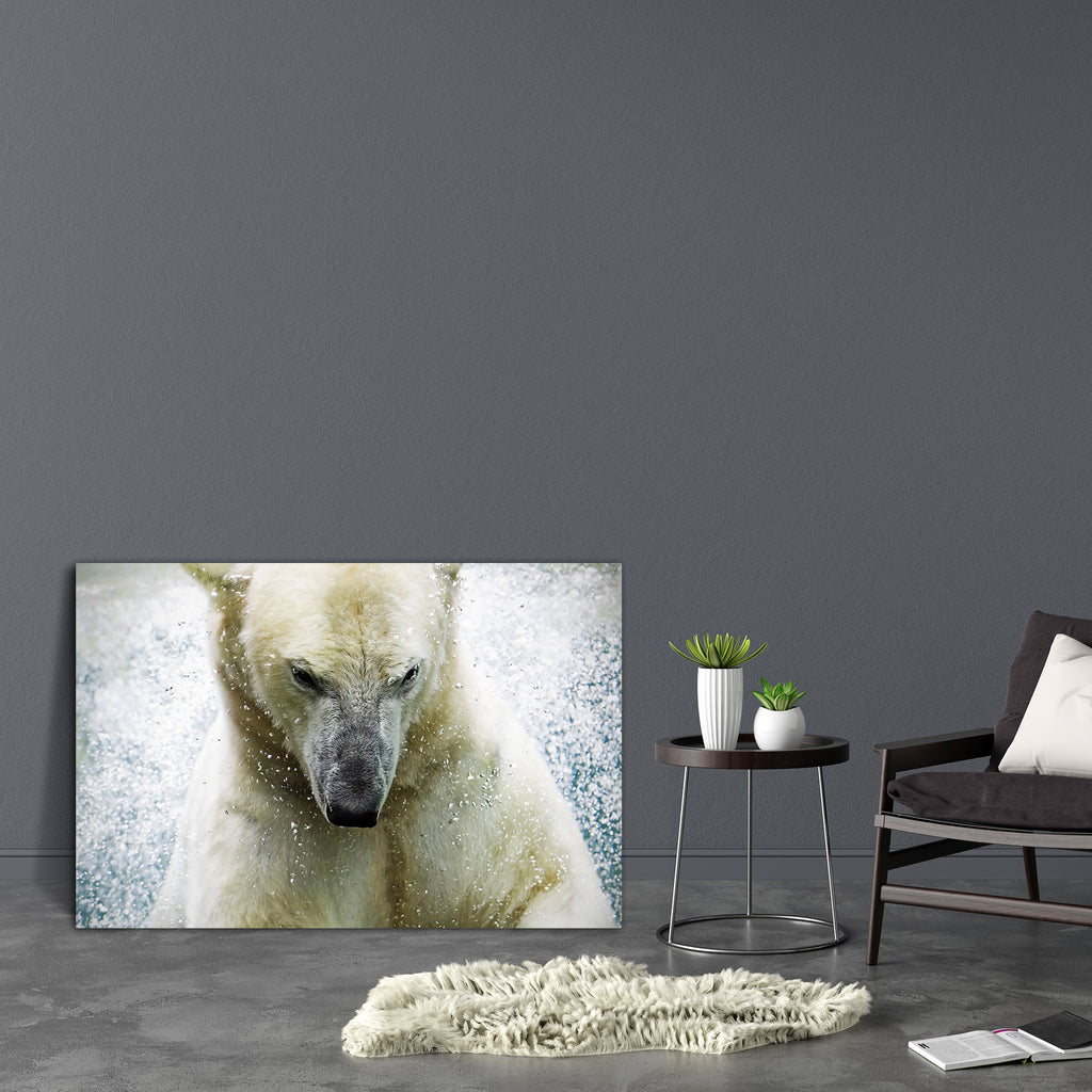 Polarbear At The Augsburger Zoo Germany Canvas Painting Synthetic Frame-Paintings MDF Framing-AFF_FR-IC 5001726 IC 5001726, Animals, German, polarbear, at, the, augsburger, zoo, germany, canvas, painting, synthetic, frame, animal, nobody, one, photo, polar, bear, artzfolio, wall decor for living room, wall frames for living room, frames for living room, wall art, canvas painting, wall frame, scenery, panting, paintings for living room, framed wall art, wall painting, scenery painting, framed wall painting, 