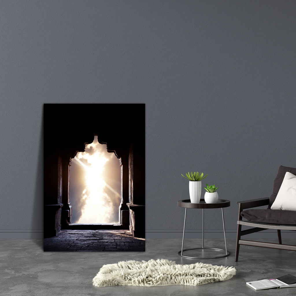 Sunset at the Temple Canvas Painting Synthetic Frame-Paintings MDF Framing-AFF_FR-IC 5001751 IC 5001751, Allah, Ancient, Arabic, Architecture, Asian, Automobiles, Black, Black and White, Calligraphy, Culture, Ethnic, Hinduism, Historical, Indian, Islam, Landmarks, Marble and Stone, Medieval, Nature, Places, Religion, Religious, Scenic, Space, Spiritual, Sunsets, Text, Traditional, Transportation, Travel, Tribal, Vehicles, Vintage, World Culture, sunset, at, the, temple, canvas, painting, synthetic, frame, m